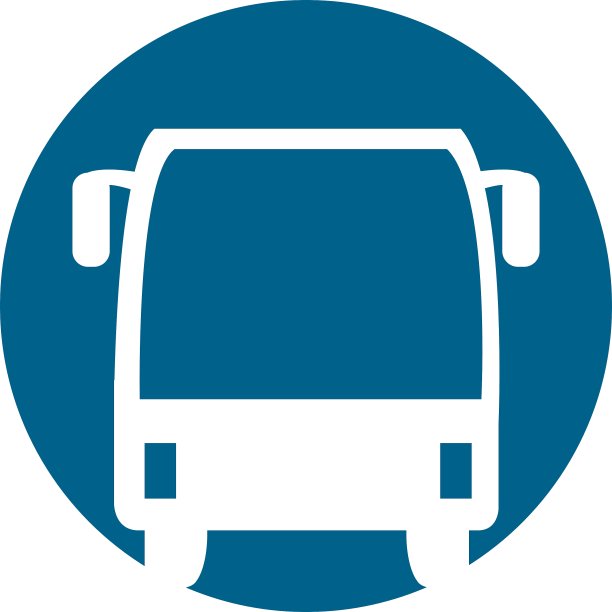 巴士运输服务图标图片下载