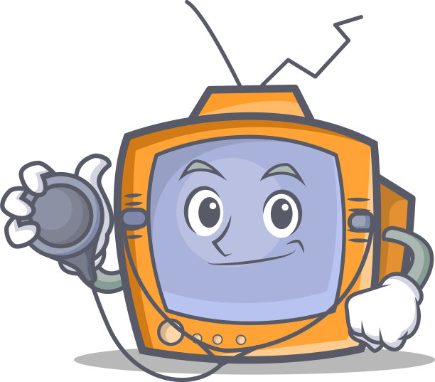 博士电视人物卡通对象图片下载