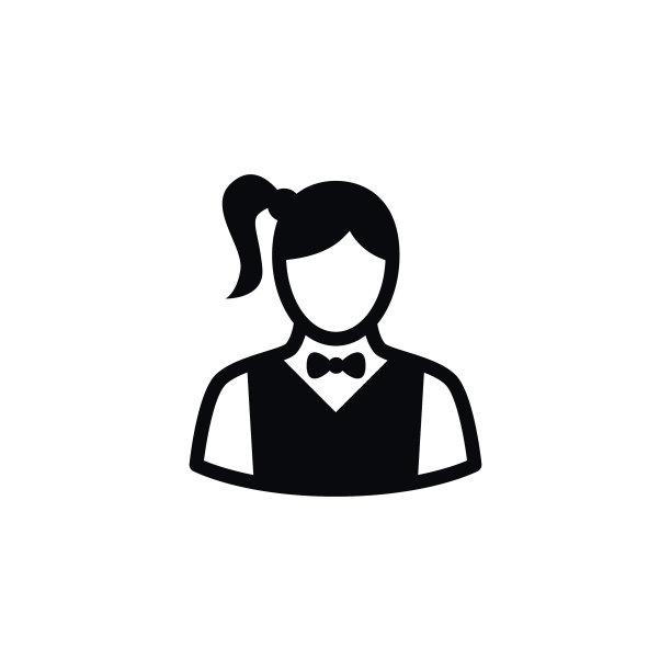女庄家图标元素图片下载