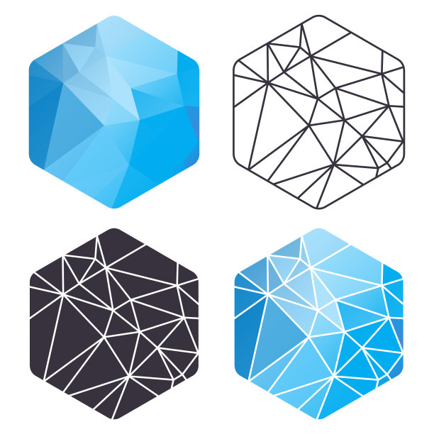 三角形六角集图片下载