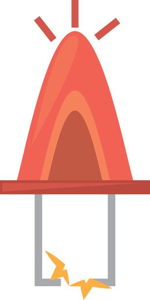 绘制红色电子晶体管硬件图片下载