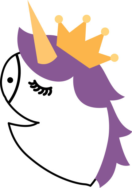 独角兽头像马魔术奇幻卡通图片下载