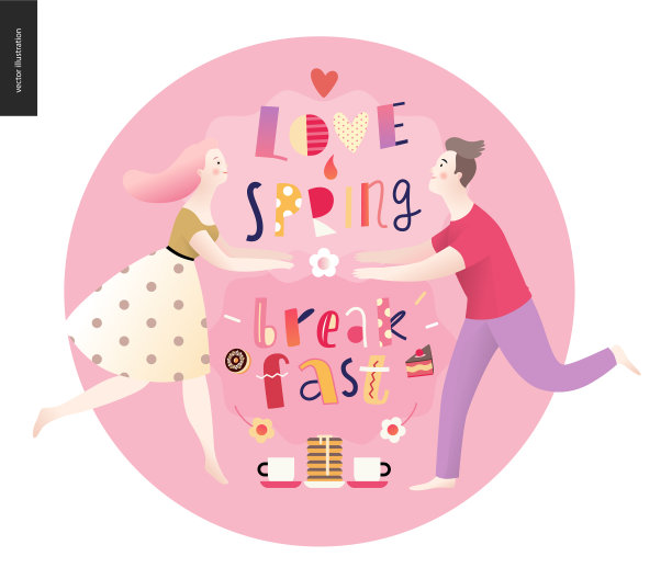 爱春天早餐字母作文图片下载