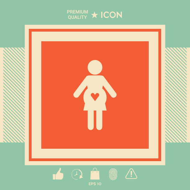 孕妇偶像与心图片下载