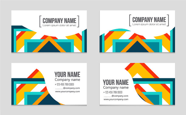 抽象布局的艺术背景设置图片下载