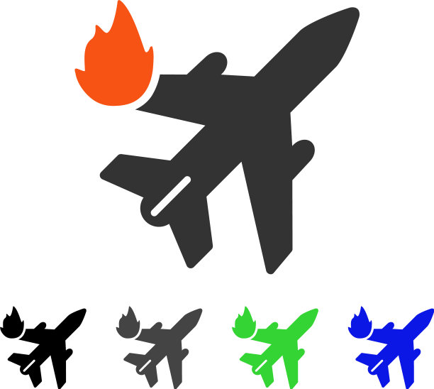 客机消防单位图标图片下载