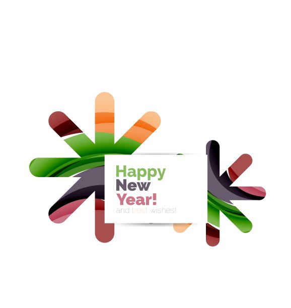 圣诞节彩色几何抽象背景图片下载