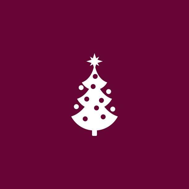 圣诞树图标简单图片下载