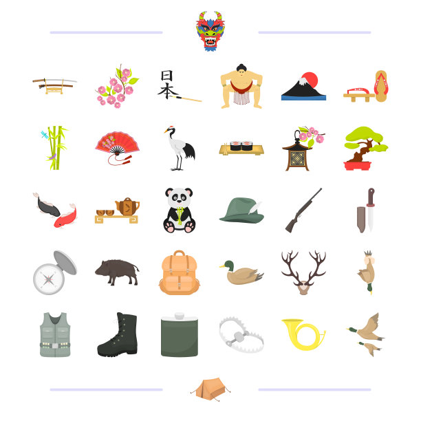 商务罗盘旅游和其他网站图标图片下载