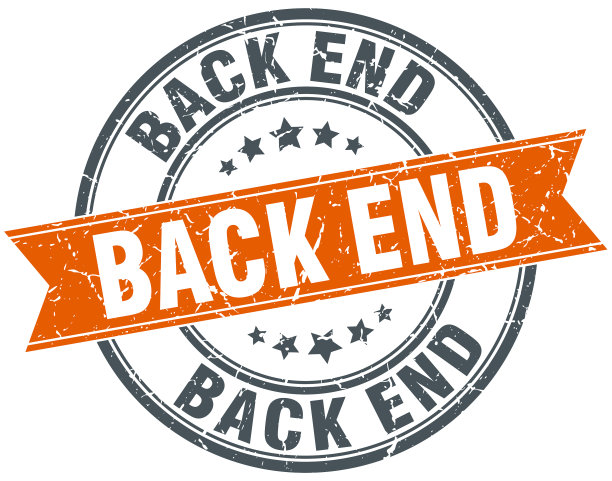 后端圆形垃圾缎带邮票图片下载