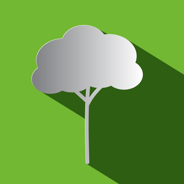 树-平面设计图标图片下载