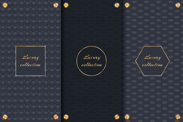 黑色背景与金色元素图片下载