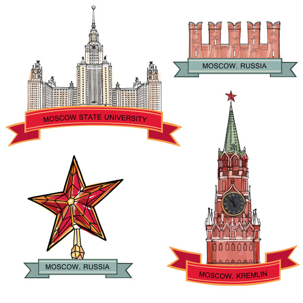 俄罗斯莫斯科红场克林姆林宫塔图片下载