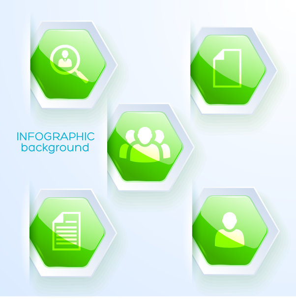 商业信息图表纸设计图片下载