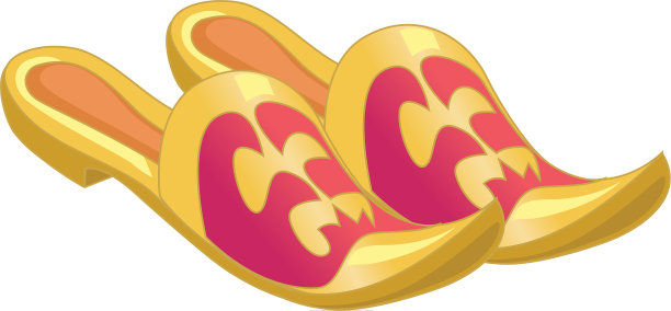 家鞋尖鼻子孤立白色图片下载