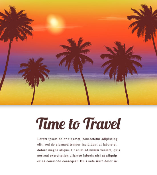 旅行背景与异国风景图片下载