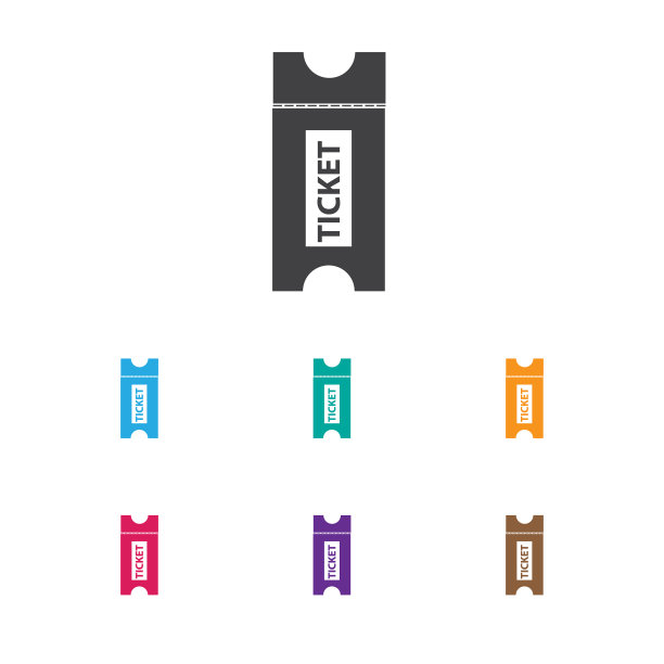 票上的电影院符号图片下载