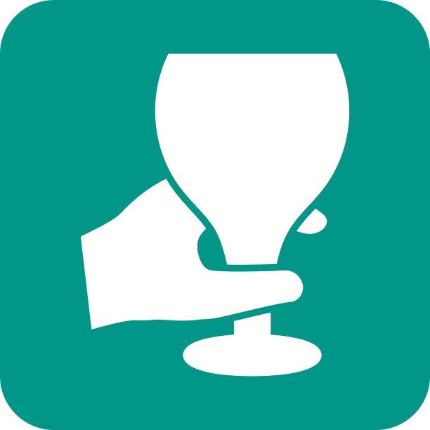 保持葡萄酒高脚杯图片下载