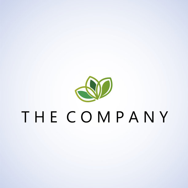 叶子标志创意设计图片下载