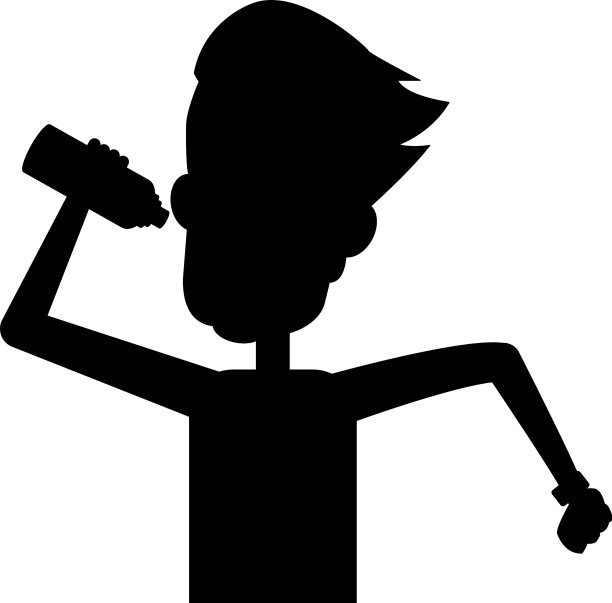 跑步或慢跑的图标形象图片下载