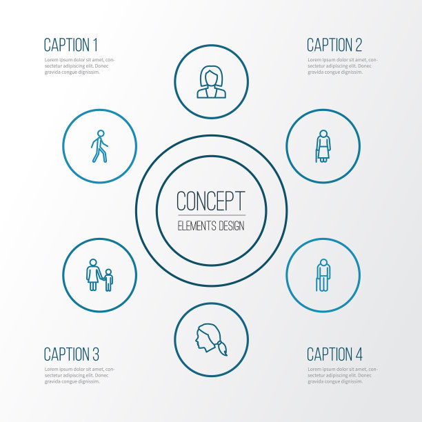 人物轮廓图标集合慢跑图片下载
