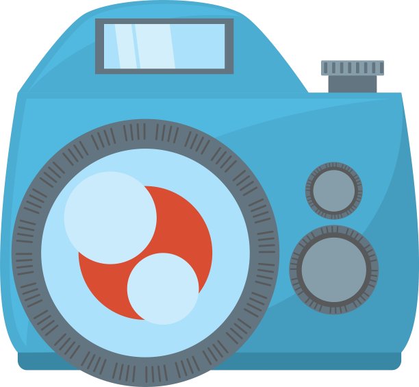 拍照闪光灯拍海滩照片图片下载