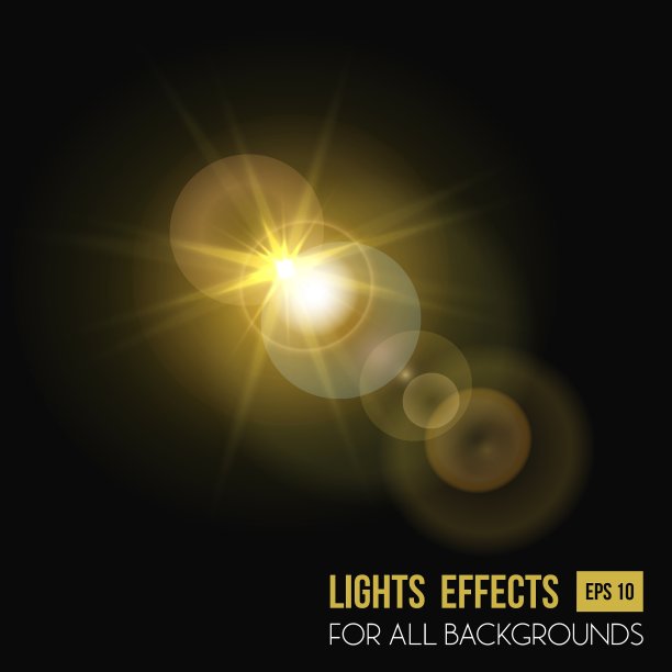 阳光通过透镜照射阳光效果图片下载