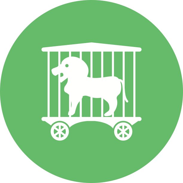 狮子在笼子里图片下载