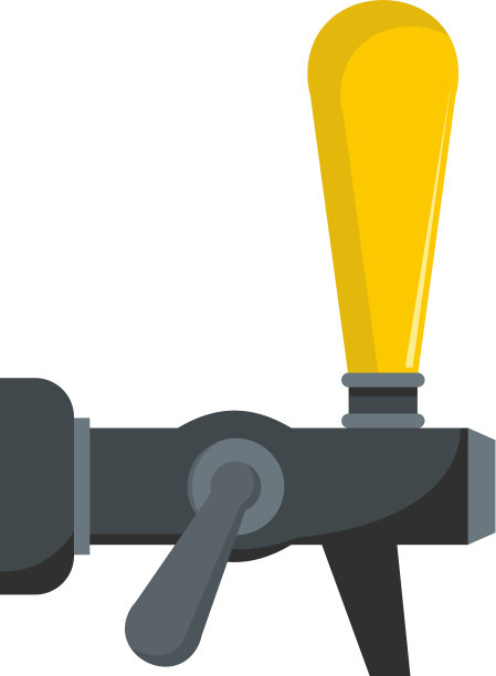 钢龙头图标平坦风格图片下载