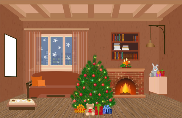 客厅室内假日设计用图片下载