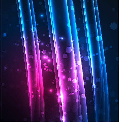 能量线在黑暗中发光图片下载