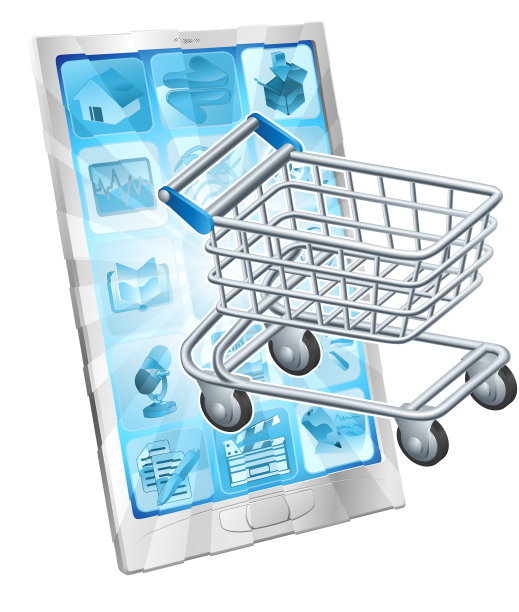 移动购物app概念图片下载