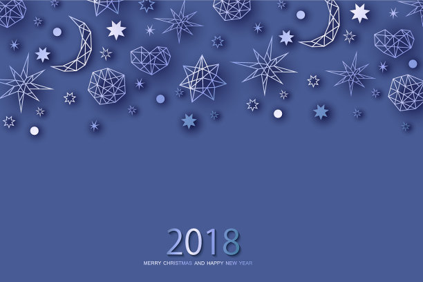 圣诞和新年贺卡邀请图片下载