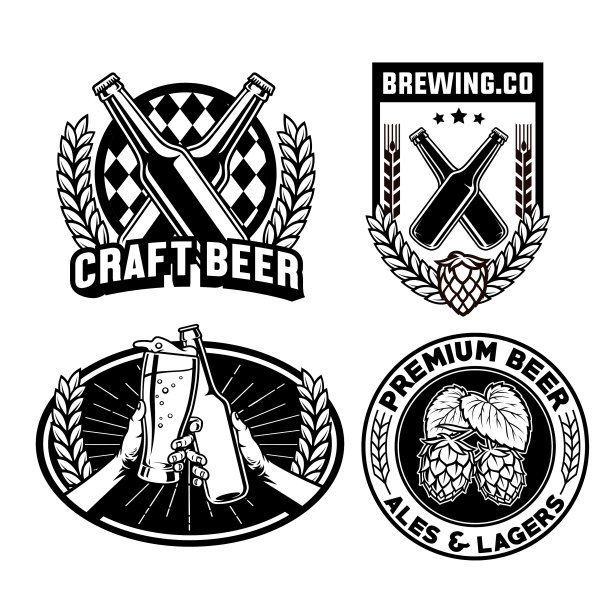 啤酒徽章收集图片下载