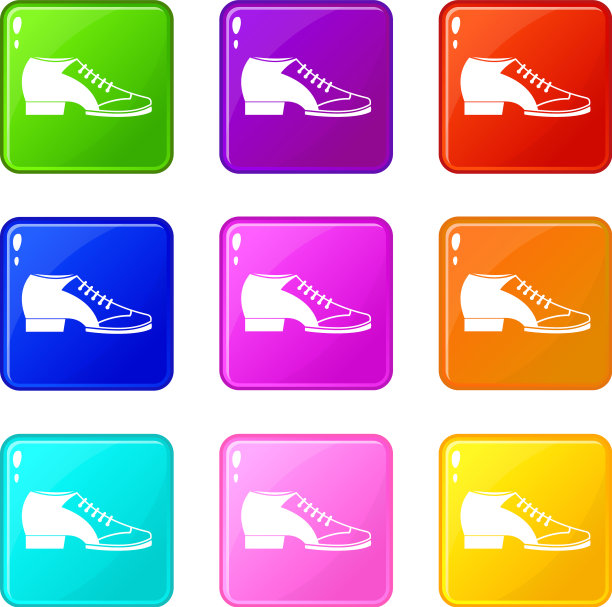 探戈鞋图标9套图片下载