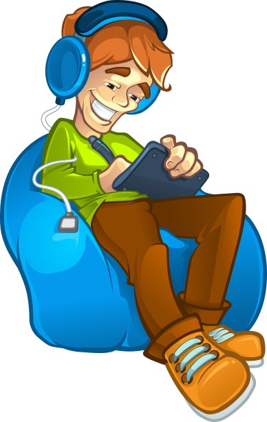 数字画家在工作的照片图片下载