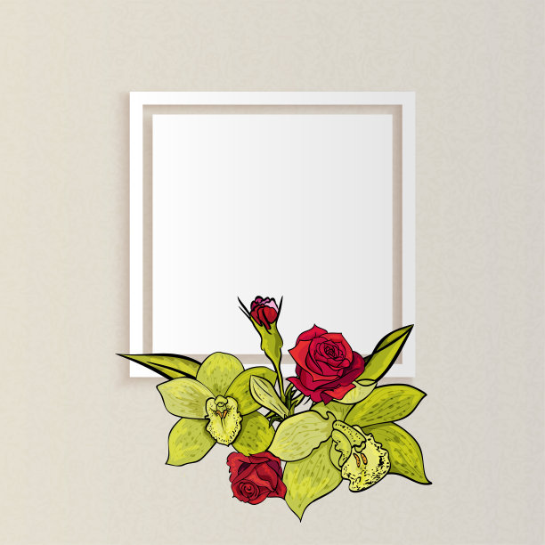 框架用鲜花图片下载