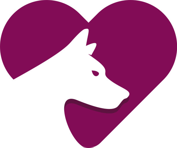 狗爱标志图标设计图片下载