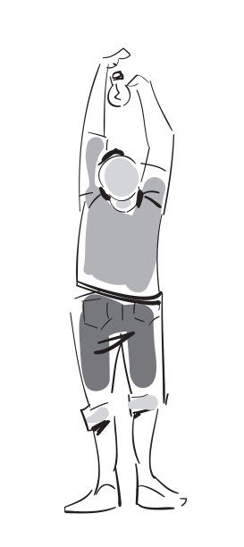 年轻人在换灯泡图标图片下载