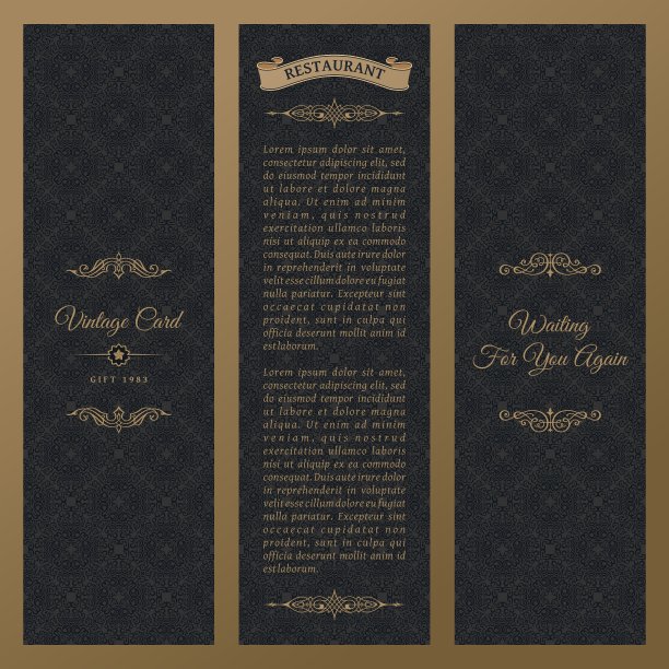 一套设计元素标签图标标志图片下载