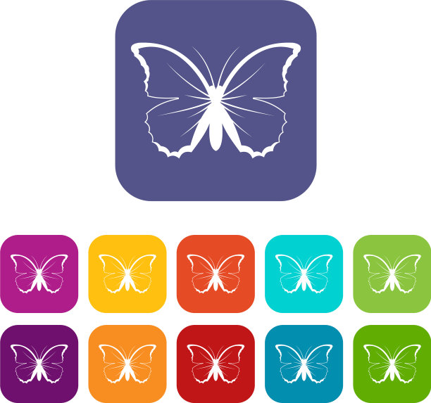 蝴蝶图标设置图片下载