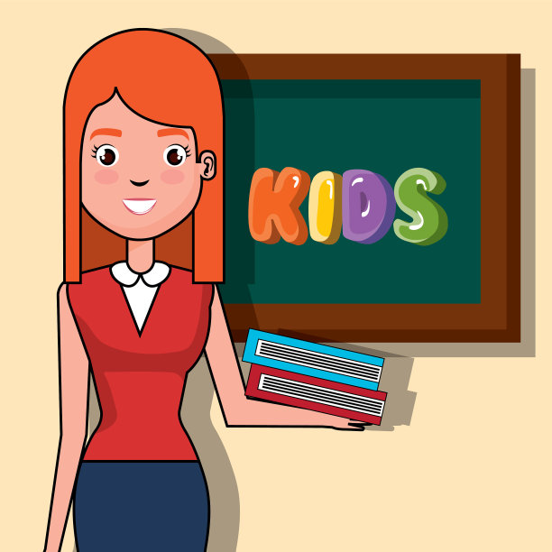 女教师在教室里图片下载