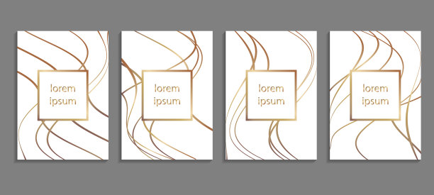 套豪华封面模板封面设计图片下载