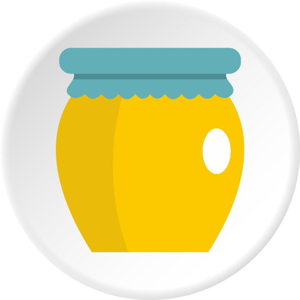 蜂蜜液银行图标圈图片下载