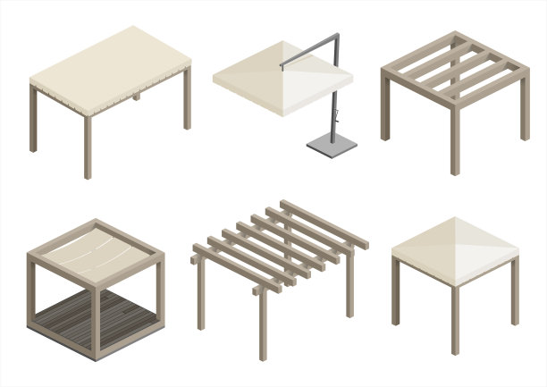 海滩亭套图片下载