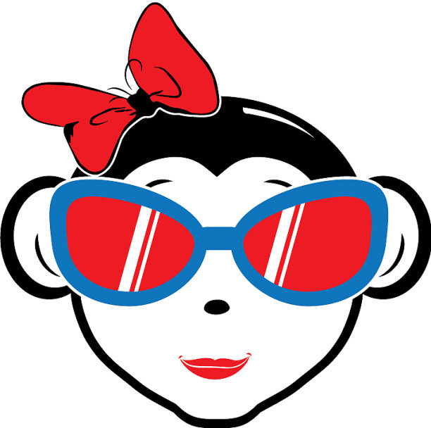 猴子的女孩图片下载