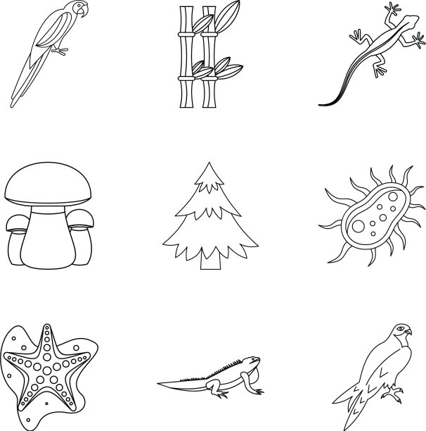 激活图标设置轮廓样式图片下载