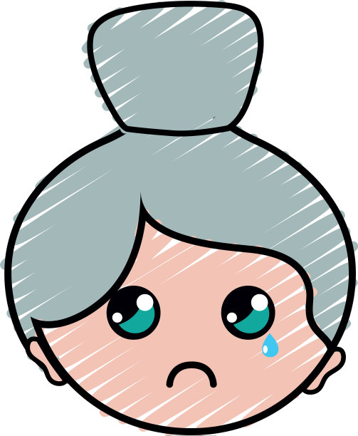 女人的脸有表情和发型图片下载