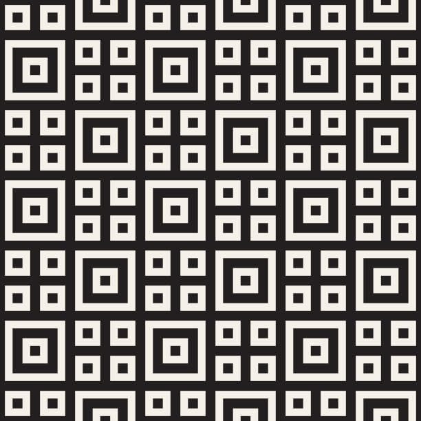 时尚的线条格子民族单色纹理图片下载