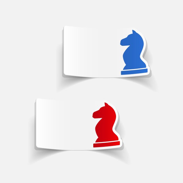 逼真风格设计元素：国际象棋图片下载